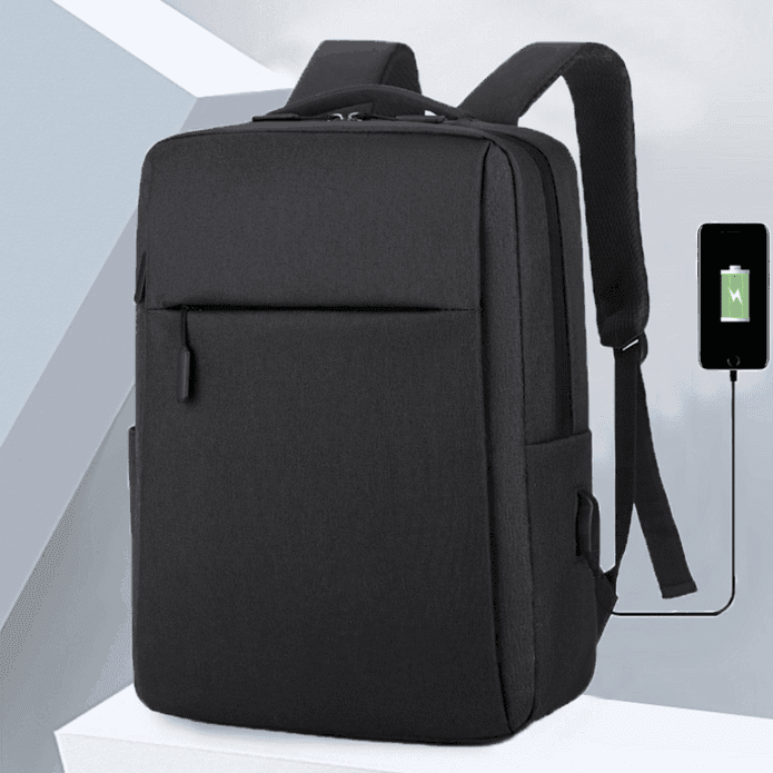 大容量多格層USB充電運動後背包 休閒旅行雙肩包 商務後背包