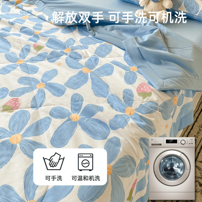 【枕頭俠】清涼一夏水洗棉夏涼被 夏被 空調被180x200cm