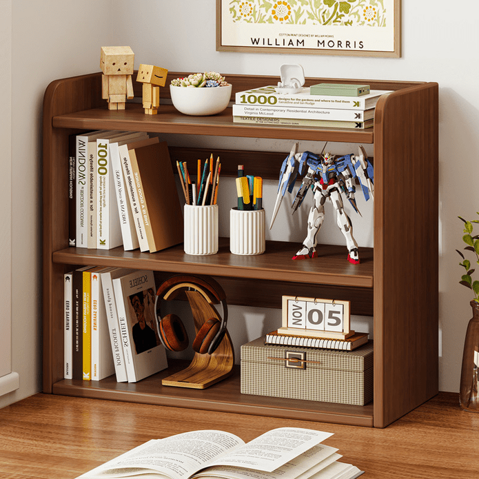 【蔓斯菲爾】小型簡易多層書櫃儲物 桌上收納置物架