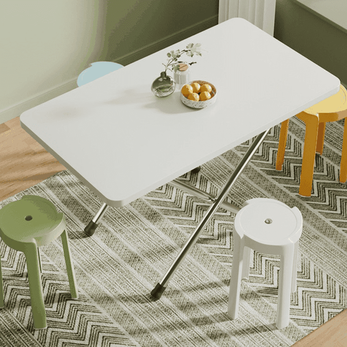 【蔓斯菲爾】簡易長方形便攜式摺疊桌 摺疊小餐桌