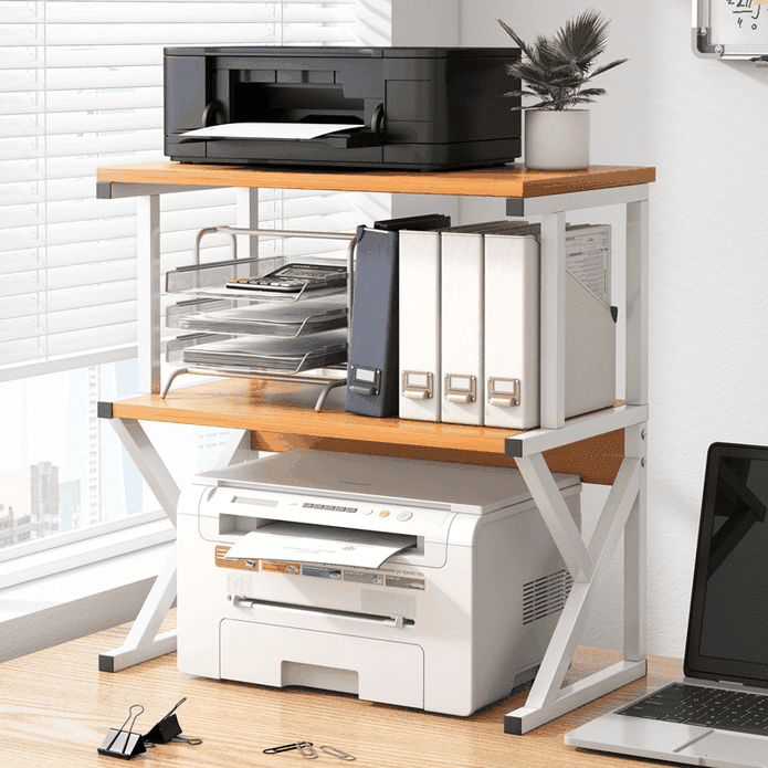 【蔓斯菲爾】印表機落地置物架 辦公室桌面層架