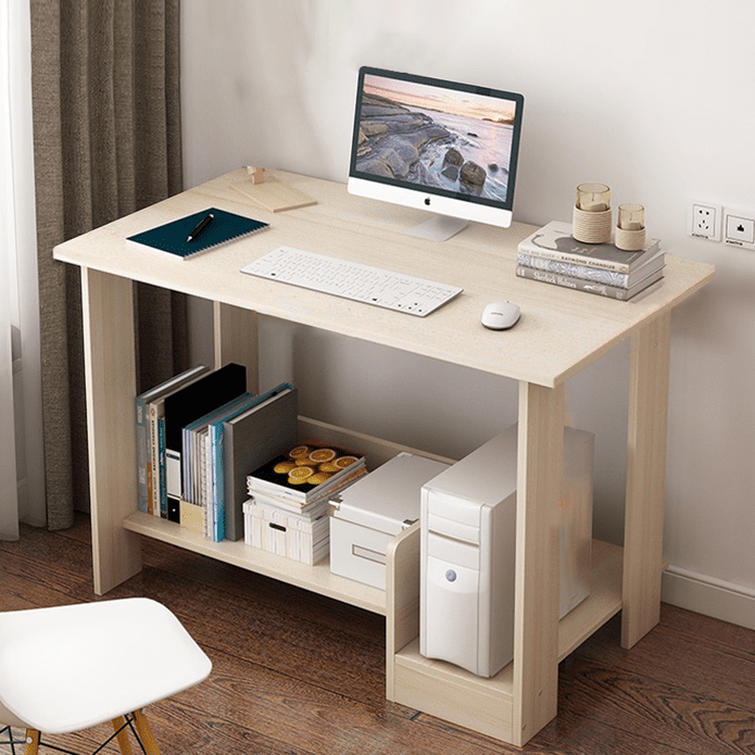 【蔓斯菲爾】電腦桌台式簡易書桌 臥室簡約辦公桌