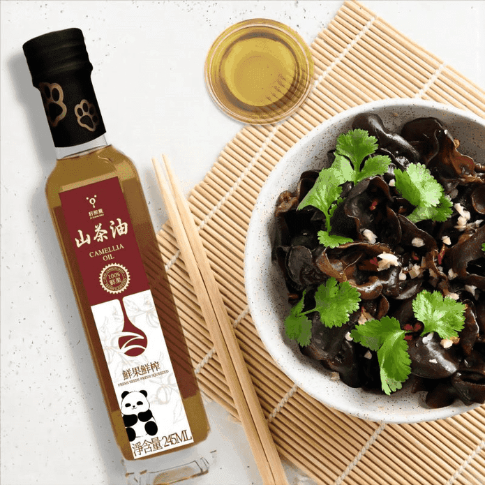 【籽熊寶】鮮果鮮榨山茶油245ml 適合直接飲用﹅清蒸﹅涼拌 