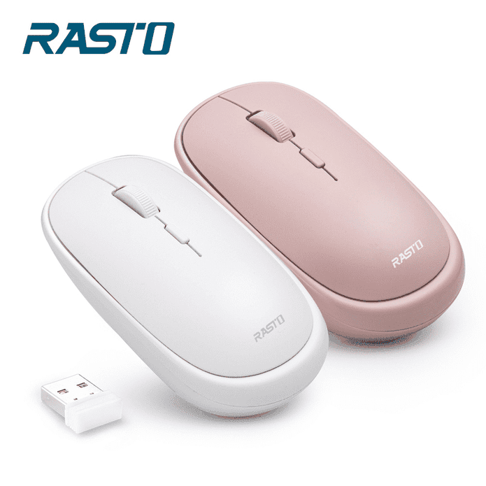 【RASTO】RM15 超靜音美型無線滑鼠 三段DPI切換