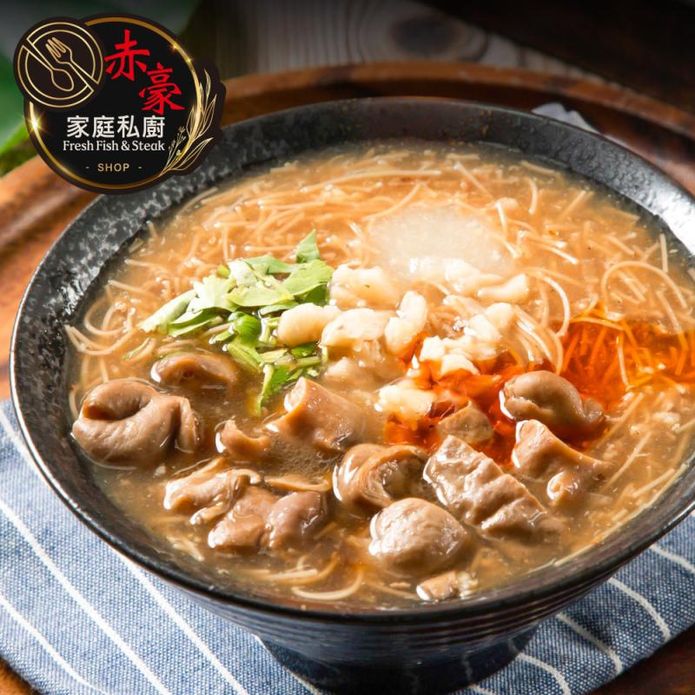 【赤豪家庭私廚】 古早味大腸麵線羹600g 羹湯 麵線羹 調理包 料理包