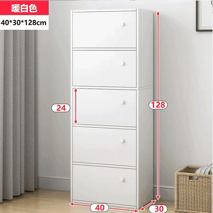 【E家工廠】收納5格置物櫃