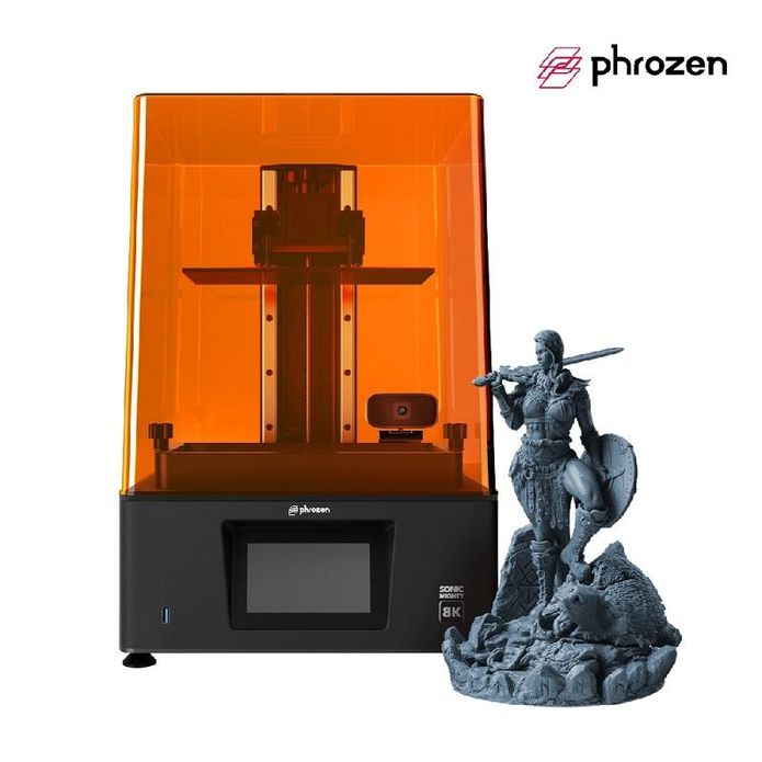 【PHROZEN】SonicMighty8K光固化3D列印機/主機+離型膜/樹酯