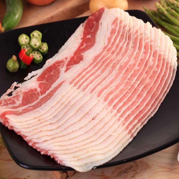 【料裡長】美國安格斯CHOICE腹脅牛肉片1kg 牛排 烤肉片 火鍋肉片