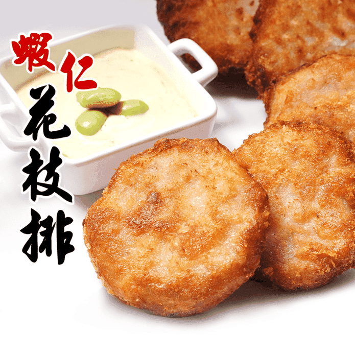 【海之醇】頂級蝦仁花枝排(300g/12片/盒)