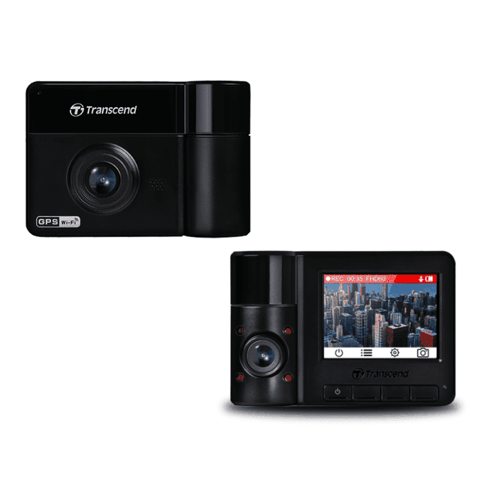 【Transcend 創見】DrivePro 550 雙鏡頭 行車記錄器