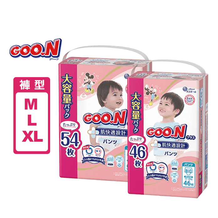 【日本大王】肌快適UJ迪士尼褲型尿布(M/L/XL)
