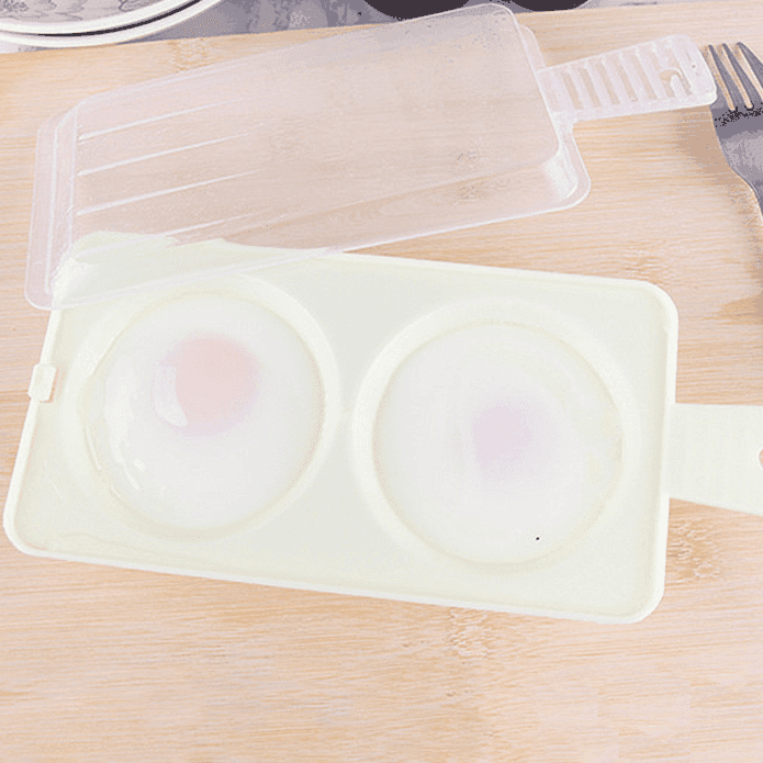 微波爐蒸蛋器 簡易蒸蛋器 (可放2蛋)