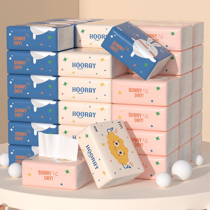 【糖糖媽咪】奇趣樂園親膚四層抽取式衛生紙(100抽x30包／箱)