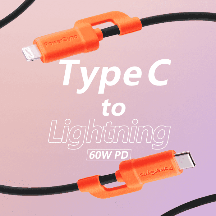 【PowerSync 群加】Type C 100W PD快充線1m.2m