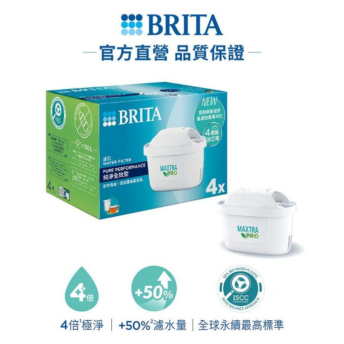 【BRITA】MXTRA PRO 純淨全效型濾芯 4倍極淨 MXPRO