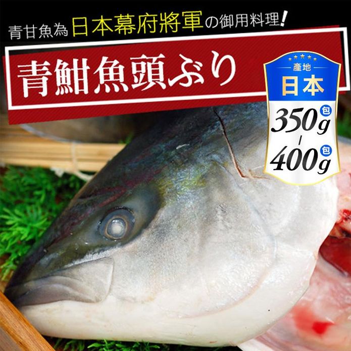 【築地一番鮮】日本極上の青魽魚頭350g~400g