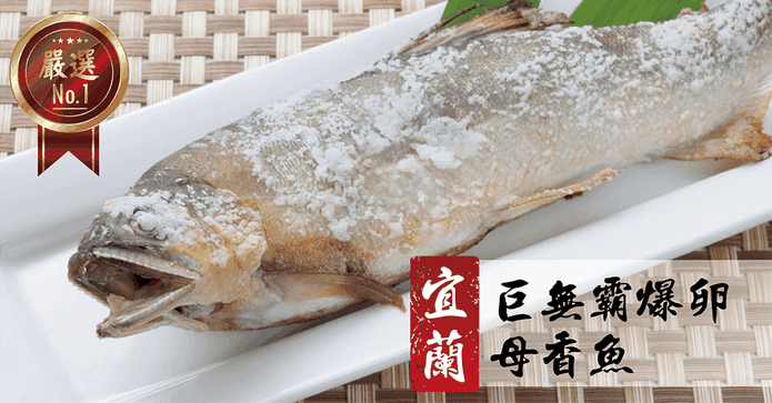 宜蘭巨無霸爆卵母香魚
