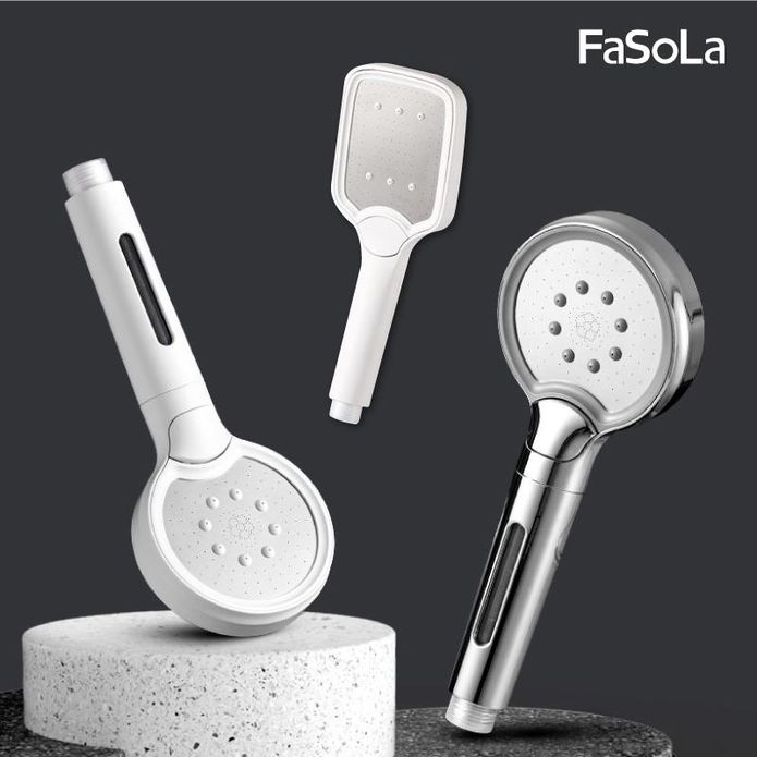 【FaSoLa】多段式增壓過濾蓮蓬頭 花灑加壓蓮蓬頭