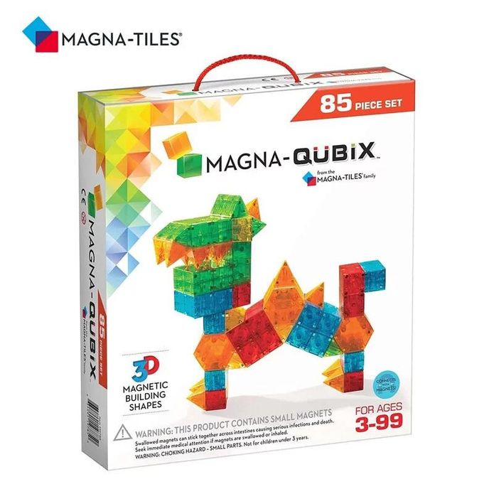 【Magna-Qubix】磁力積木85片 磁力片