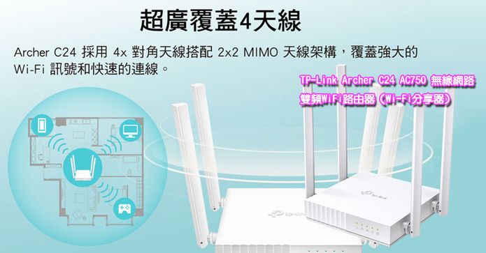 TP-Link雙頻WiFi路由器