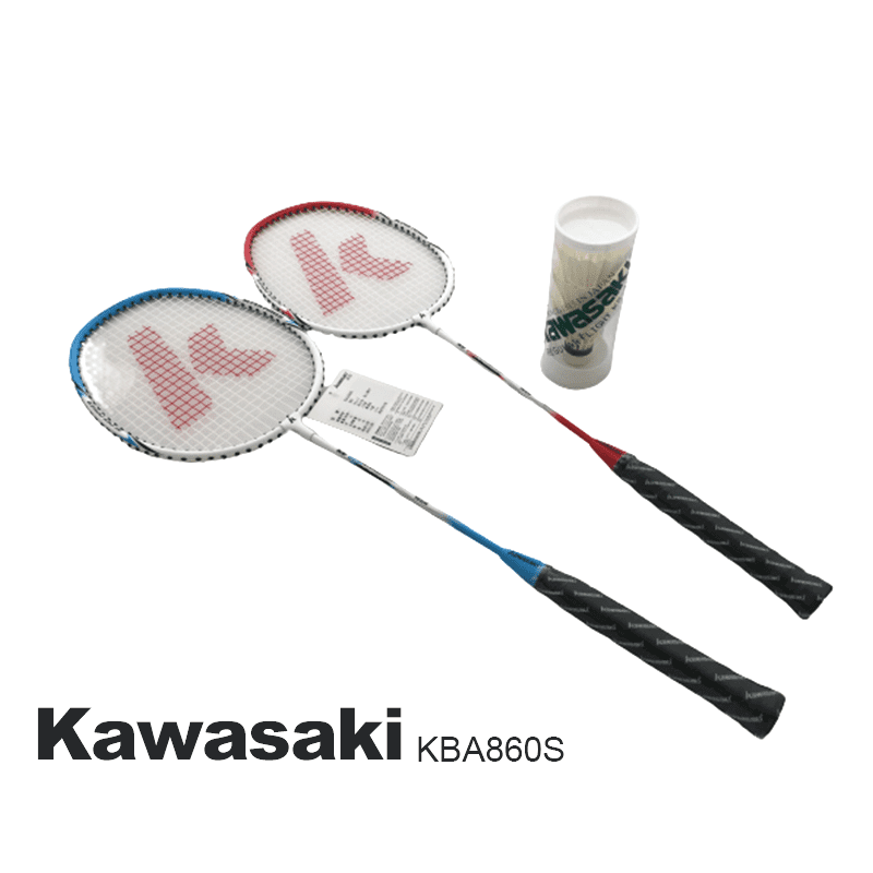Kawasaki鋁合金羽球拍組