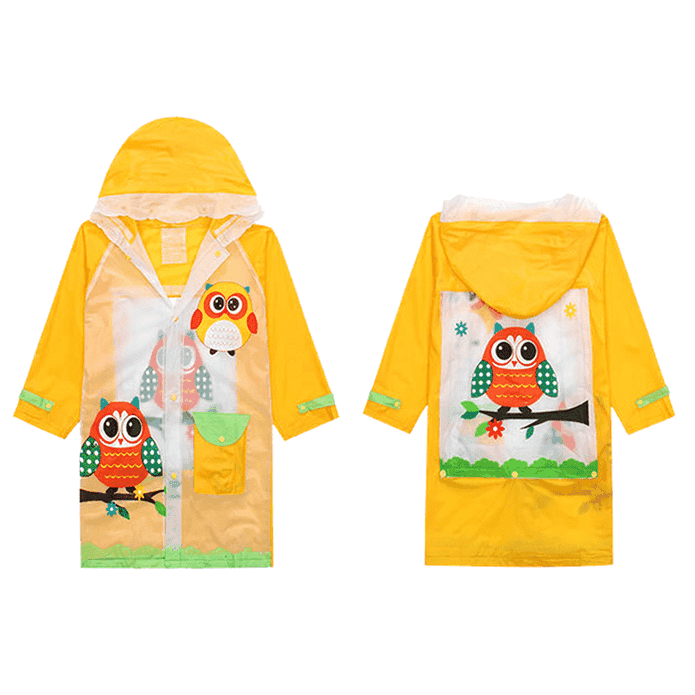 兒童環保卡通造型雨衣