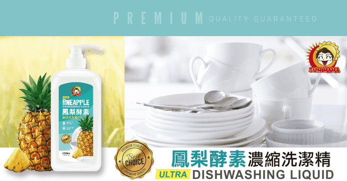 台灣鳳梨酵素濃縮洗碗精