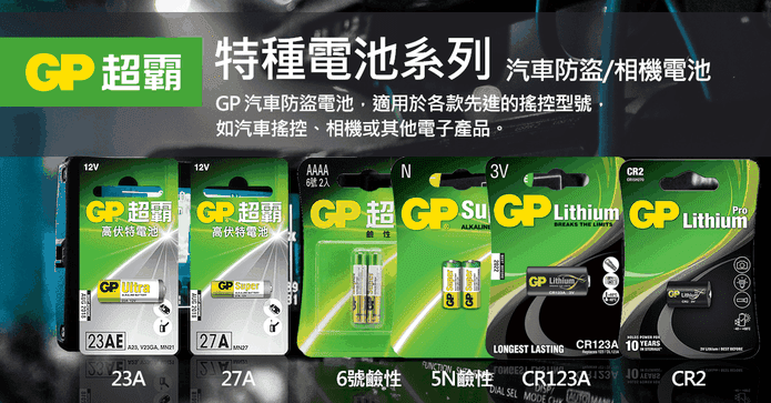 超霸GP超值電池組