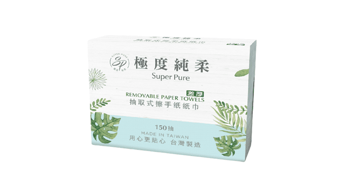 極度純柔激厚抽取擦手紙