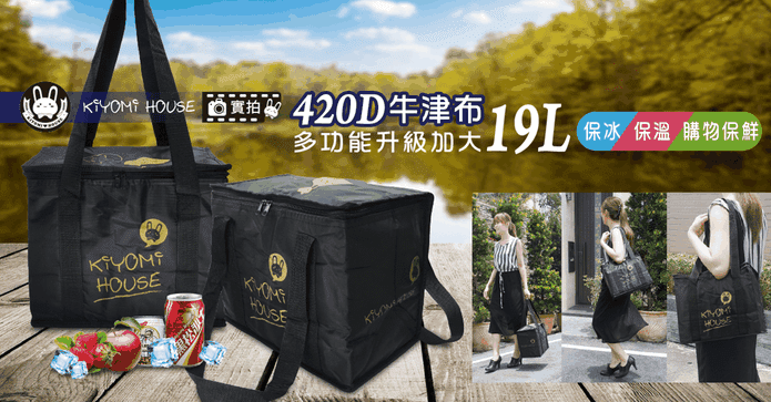 加大保冰溫野餐購物袋