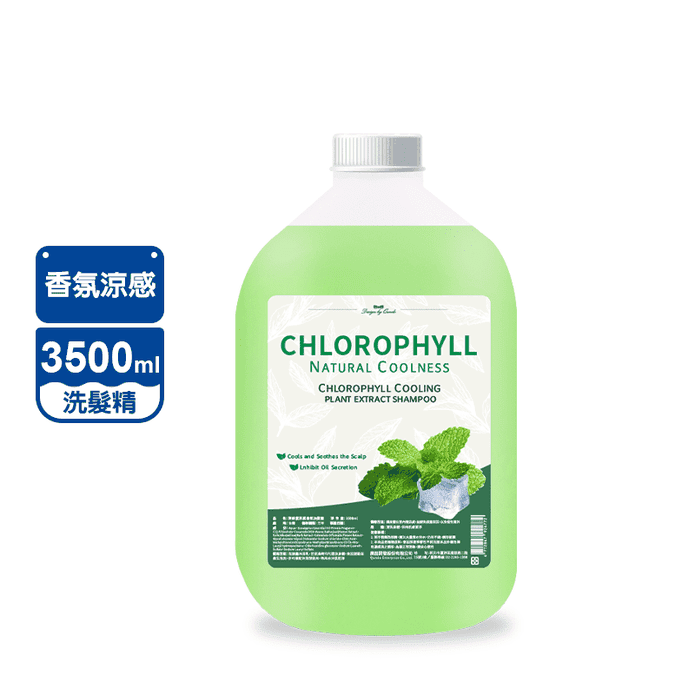 康朵葉綠素香氛涼感專業級沙龍洗髮精 3500ml