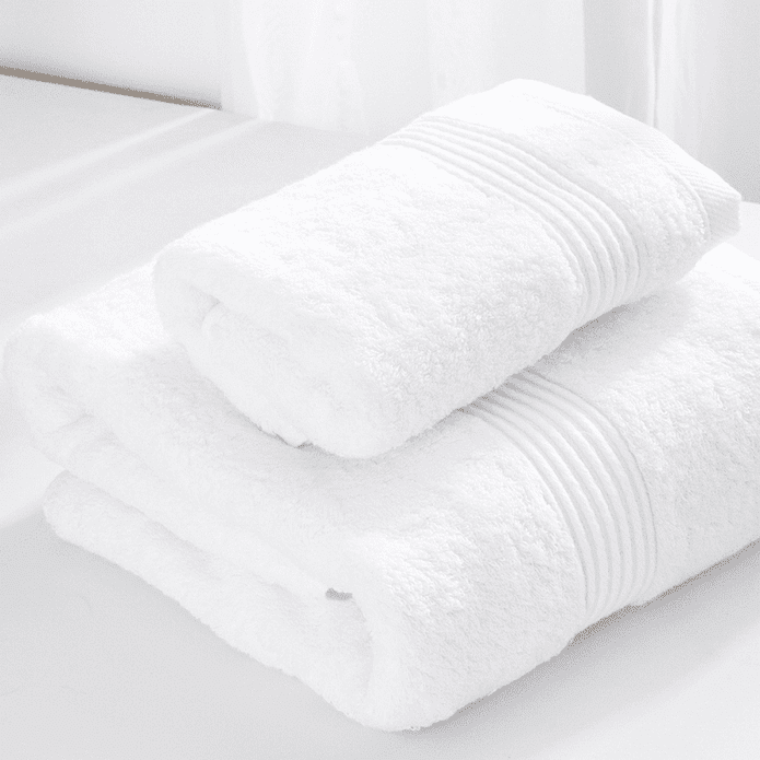極致厚感長毛白浴巾毛巾