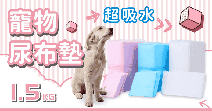 CP值高吸水力寵物尿墊