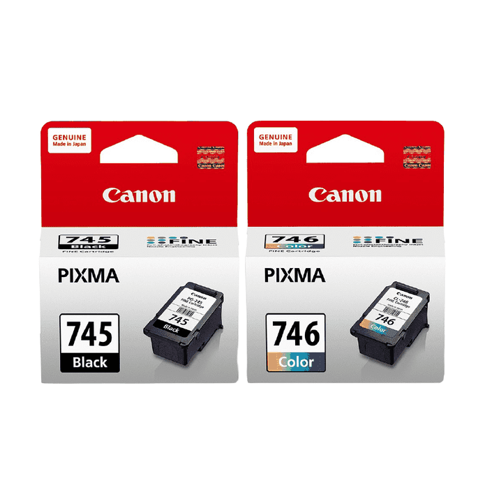 【Canon】CL-745+CL-746墨水匣2入組(適用3370 2470)