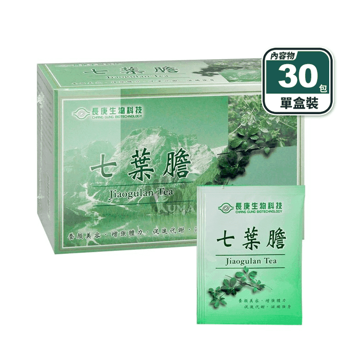 【長庚生技】七葉膽茶包(30包/盒) 保健茶飲 促進代謝