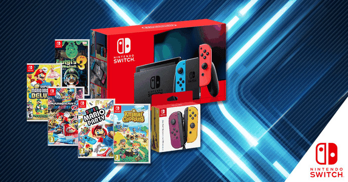 Switch主機手把遊戲組