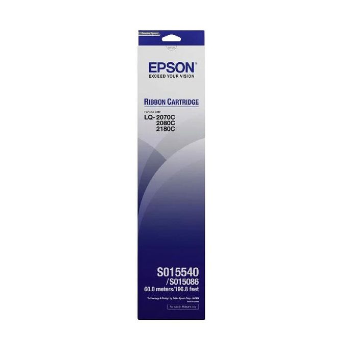 【EPSON】 S015540原廠黑色色帶(LQ-2170&2180&2190)