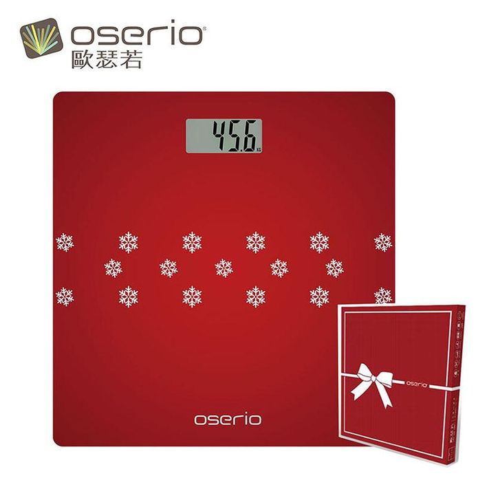 【oserio 歐瑟若】數位健康體重計(BNG-207)精裝禮物盒版