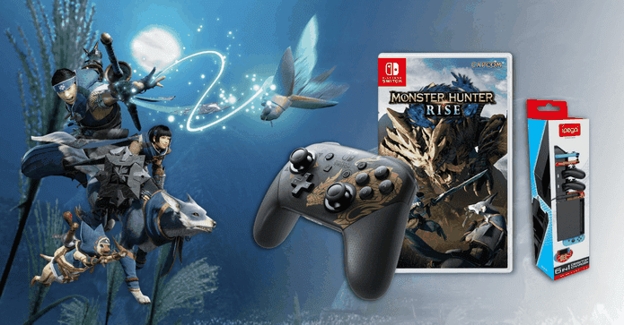 Switch魔物獵人崛起套組