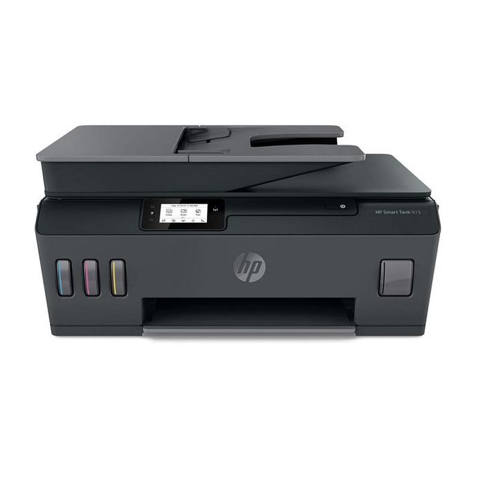 【HP】SmartTank615彩色無線傳真連續供墨印表機(贈原廠四色墨水)