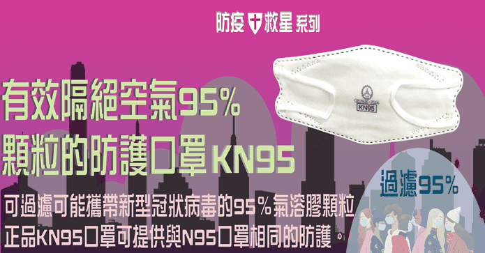 高防護魚片型透氣口罩
