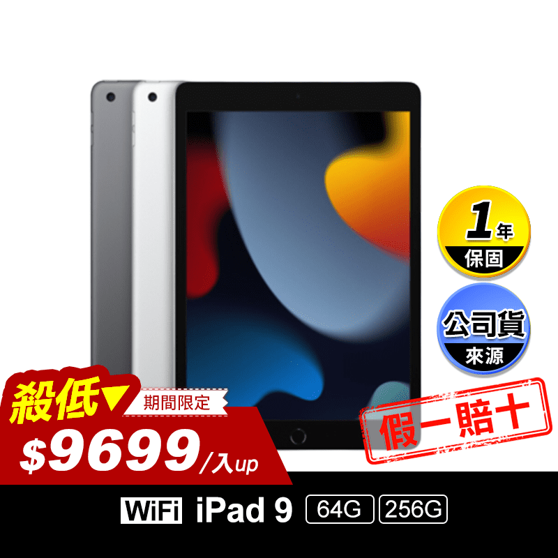 iPad9 WIFI版 64G/256G