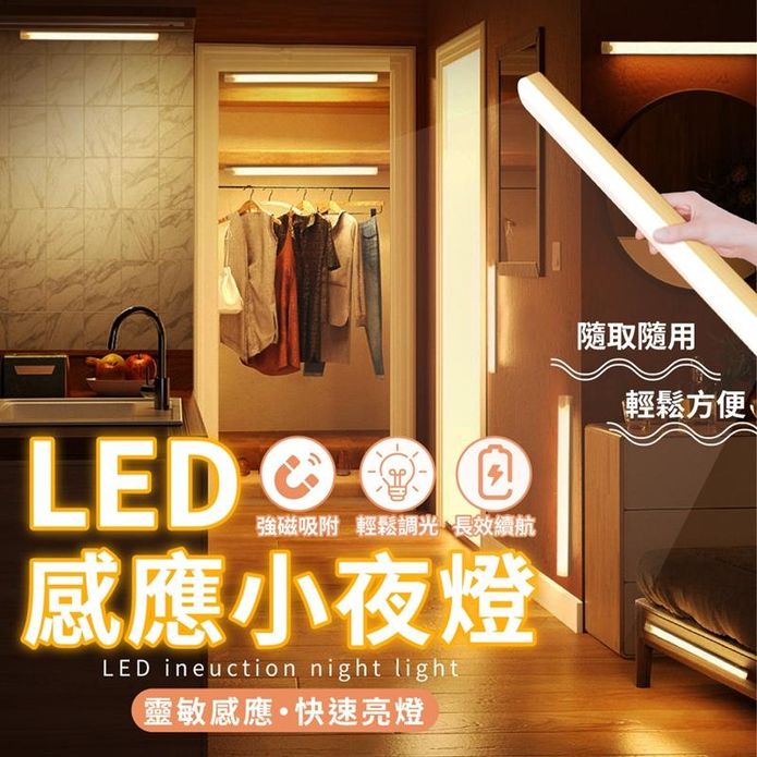 人體感應LED小夜燈 感應燈 LED燈 照明燈