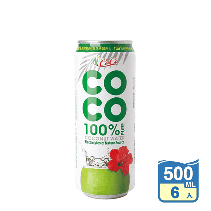 【A+COCO椰活】100%椰子水500ml 椰子汁