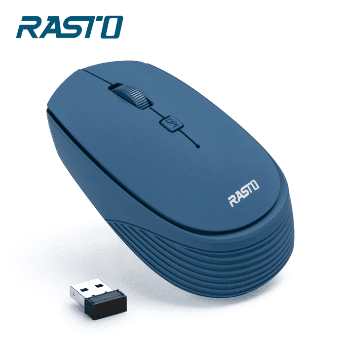 【RASTO】RM12 文青風超靜音無線滑鼠