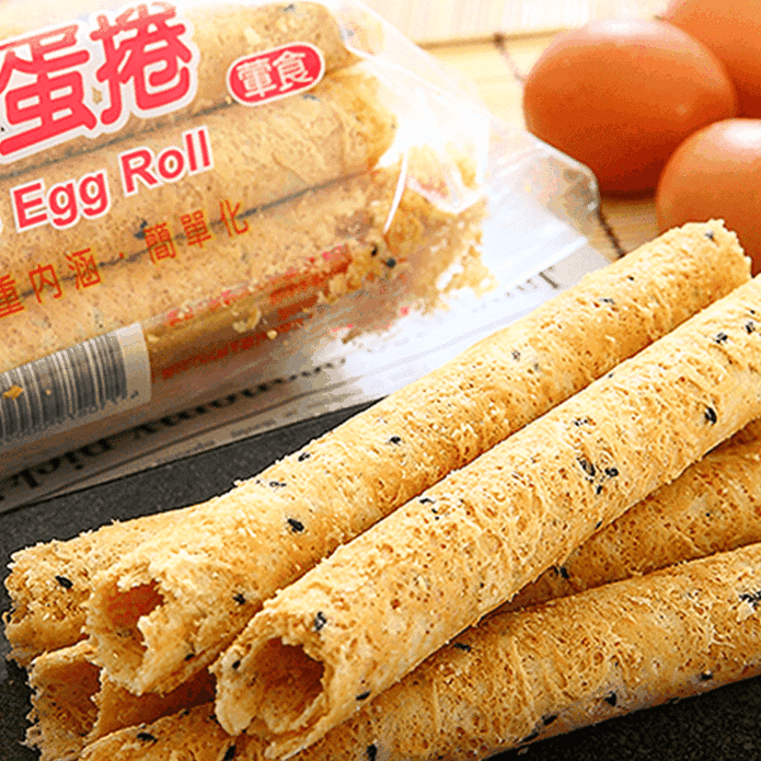 【福義軒】手工蛋捲6口味任選 嘉義伴手禮 人氣餅乾 零食 零嘴