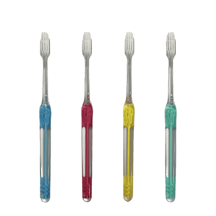 【MISO Dental】 韓國進口 超細刷毛成人牙刷 (4入組附牙刷套)
