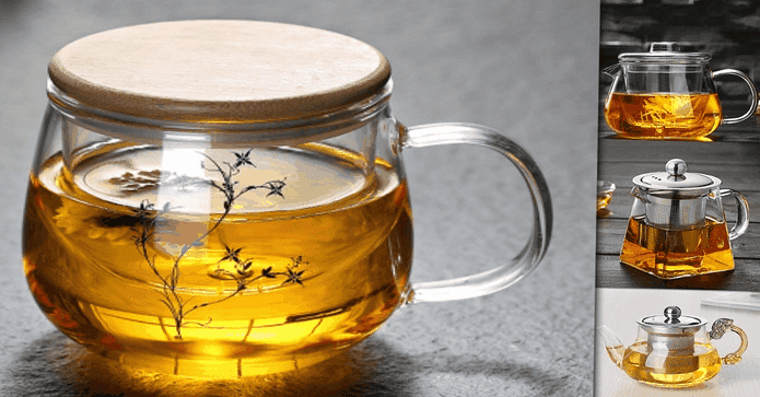 耐熱玻璃茶壺杯組