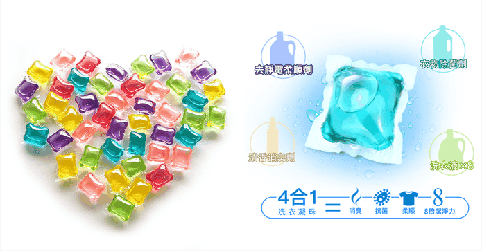 高濃縮御用香氛洗衣膠球