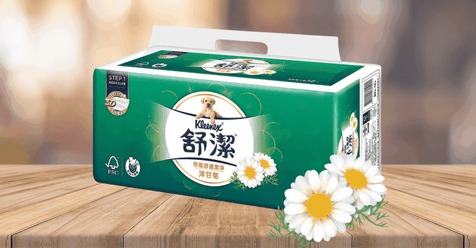 舒潔洋甘菊抽取衛生紙